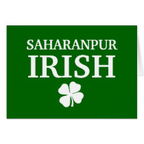 Proud Custom Saharanpur Irish City T-Shirt cards