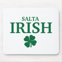 Proud Custom Salta Irish City T-Shirt Mouse Pad