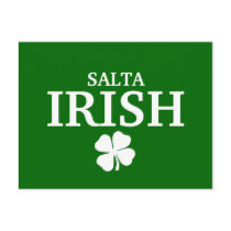 Proud Custom Salta Irish City T-Shirt Postcard