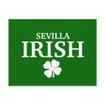 Proud Custom Sevilla Irish City T-Shirt Post Cards