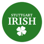Proud Custom Stuttgart Irish City T-Shirt Sticker