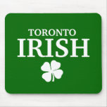 Proud Custom Toronto Irish City T-Shirt Mouse Pads