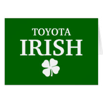 Proud Custom Toyota Irish City T-Shirt cards