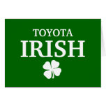 Proud Custom Toyota Irish City T-Shirt Cards