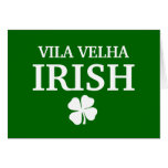 Proud Custom Vila Velha Irish City T-Shirt cards