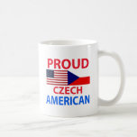 Proud Czech American Coffee Mug