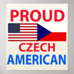 Proud Czech American Print