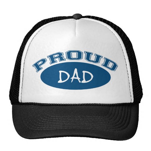 Proud Dad (Blue) Mesh Hats