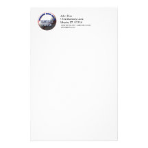 Proud Dad of a Baseball Player v1 stationery