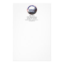 Proud Dad of a Baseball Player v2 stationery
