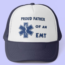 Proud Dad Of An EMT hats
