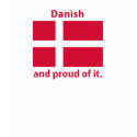 proud Danish T-shirt by Dustbuster proud Danish T-shirt