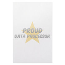 Proud Data Processor Stationery