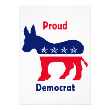 Proud Democrat Invite