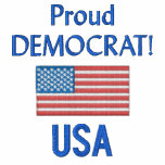 Proud Democrat USA Polo Shirt