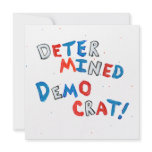 Proud democrats fun unique determined democrat invitation