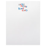 Proud democrats fun unique determined democrat letterhead design