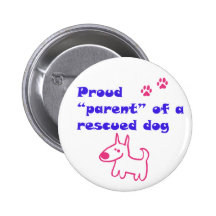 proud dog pinback buttons