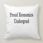 Proud Economics Undergrad Pillows