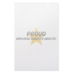 Proud Employee Benefits Analyst Stationery Design