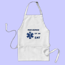 Proud EMT Girlfriend aprons