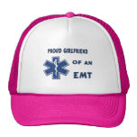 Proud EMT Girlfriend Mesh Hat
