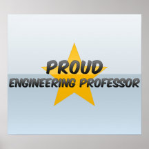 Proud Engineering Professor Print
