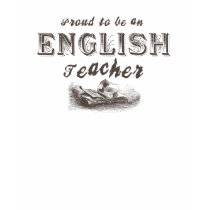 Proud English Teacher Victorian t-shirts