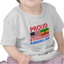 Proud Ethiopian American Tshirt
