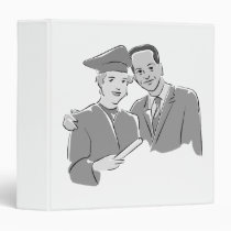 Proud Father & Daughter binders