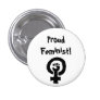 Proud Feminist Pin