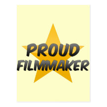 Proud Filmmaker Postcard