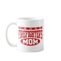 Proud Firefighter's Mom mugs by magarmor Proud Firefighter's Mom mugs