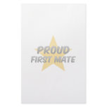Proud First Mate stationery