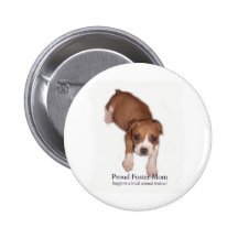 Proud Foster Mom Pinback Buttons