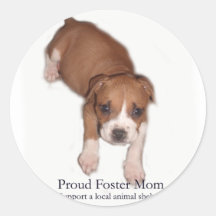 Proud Foster Mom Sticker