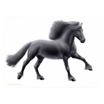 Proud Friesian Stallion Print Proud Friesian Stallion Print