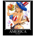 Proud Fucking American t-shirts by nightmare7darkangel Proud Fucking American t-shirts