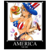 Proud Fucking American t-shirts