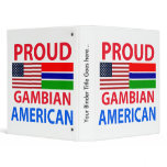 Proud Gambian American binders
