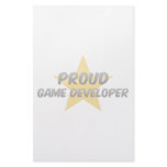 Proud Game Developer Stationery