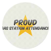 Proud Gas Station Attendance Stickers