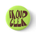 Proud Geek buttons by whupsadaisy Proud Geek buttons