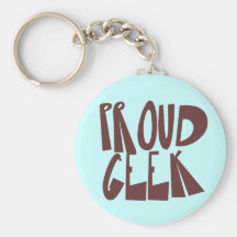 Proud Geek Key Chain