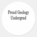 Proud Geology Undergrad Sticker