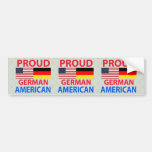 Proud German American Bumper Sticker