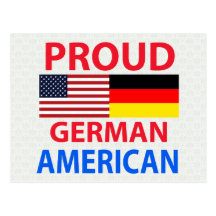 Proud German American Post Card