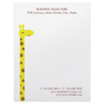 Proud Giraffe Letterhead Template