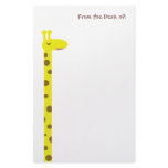 Proud Giraffe Stationery Paper