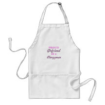 Proud Girlfriend of a Clergyman Apron